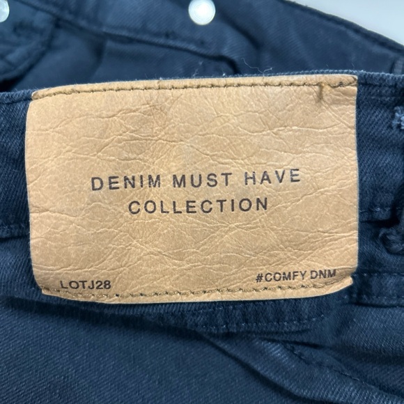 Zara Jeans Women’s Junior’s 13/14 Dark Blue Denim Pockets High Rise Stretch - Picture 9 of 12